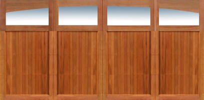 wood overhead garage doors